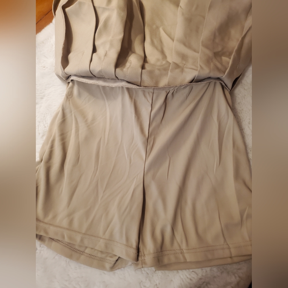 Girl skirt school uniform , beige, size 16, new with tag - Picture 5 of 8